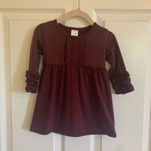 Burgundy Dress